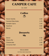 Camper Cafe