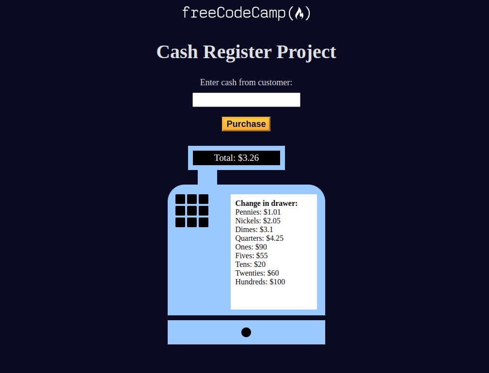 Cash Register Project