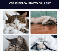 Flexbox Photo Gallery
