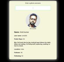 GitHub Account Finder