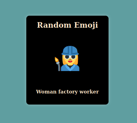 Random Emoji Generator