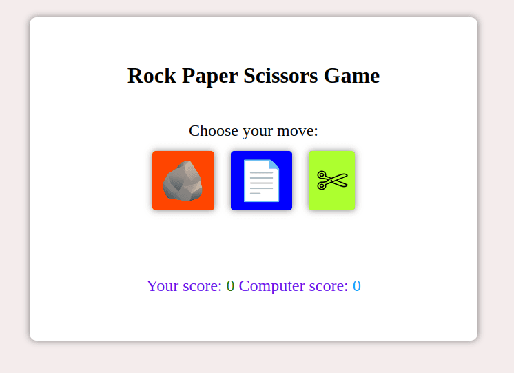 Rock Paper Scissors