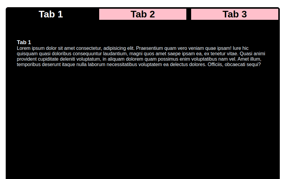 Tabs Project