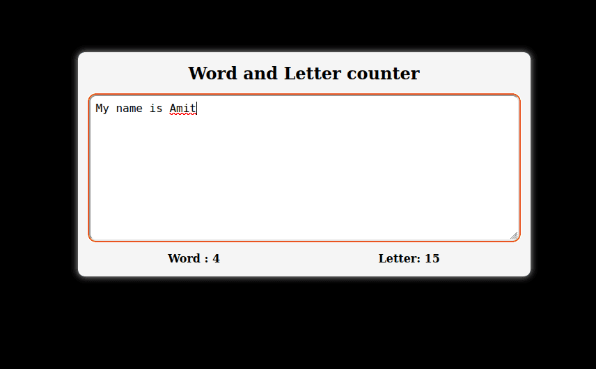 Word Counter